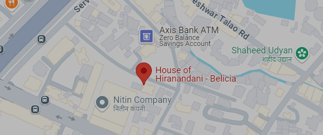 Hiranandani Belicia Nitin Company Thane Location